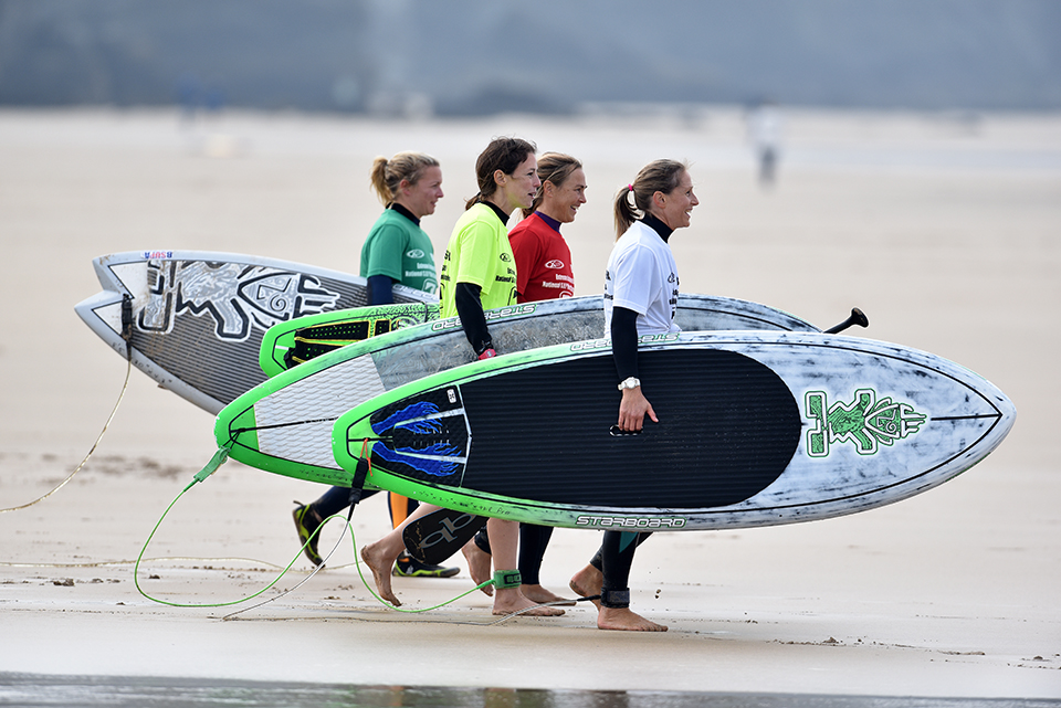 BSUPA 2015  Abi Barker-Smith, Marie Buchanan, Georgie Page Watergate Bay