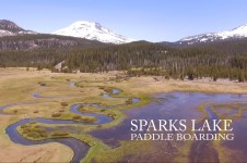 SPARKS LAKE PADDLE BOARDING WITH RYDER REDFIELD