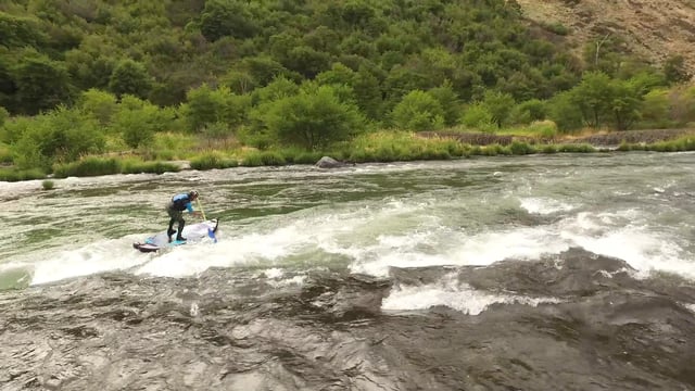 SUP INTERNATIONAL MAGAZINEPADDLE BOARDING OAK SPRINGS RAPIDS ON THE ...