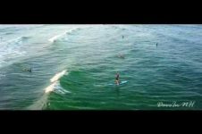 THE SUP BOARDER, LONG SANDS BEACH, YORK, MAINE 