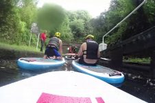 SUP ALONG DUDLEY CANAL AND TUNNEL