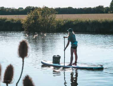 Getting away from it on on your SUP
