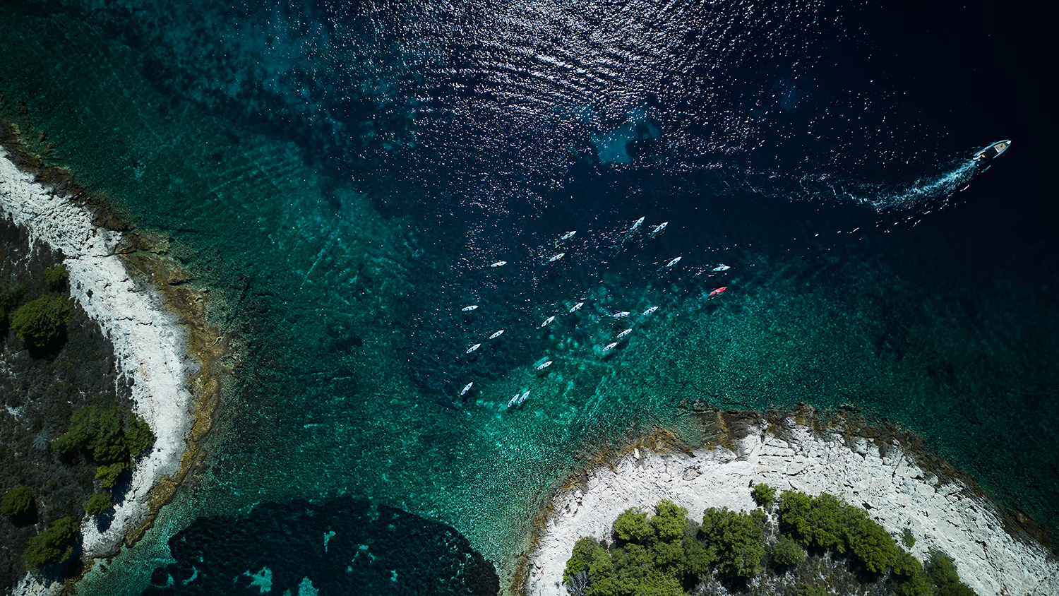 SUP touring in Croatia